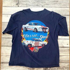 Ford Mustang T Shirt Classic Show Pacific Cascade Mustang Club 2010
